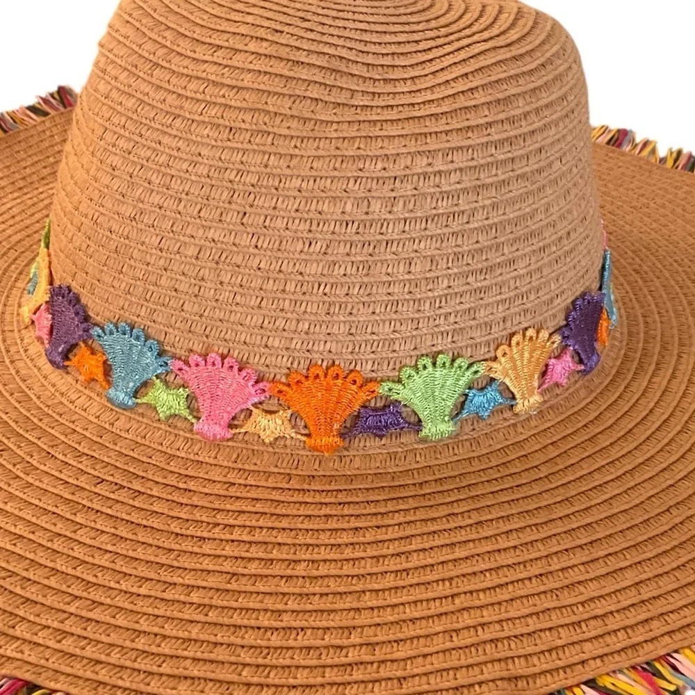 Kids Straw Summer Beach Hat